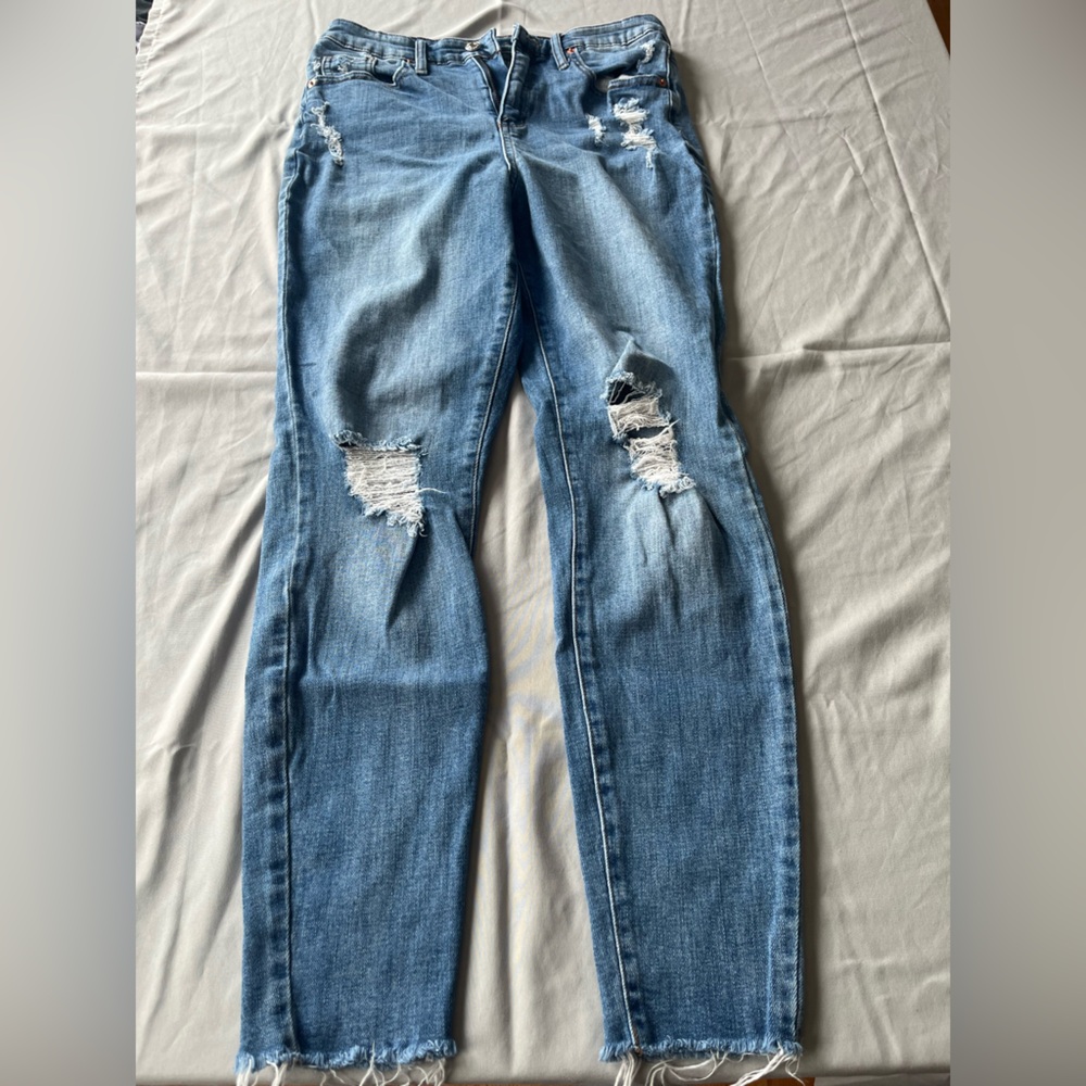 Wild Fable Distressed Blue Jeans